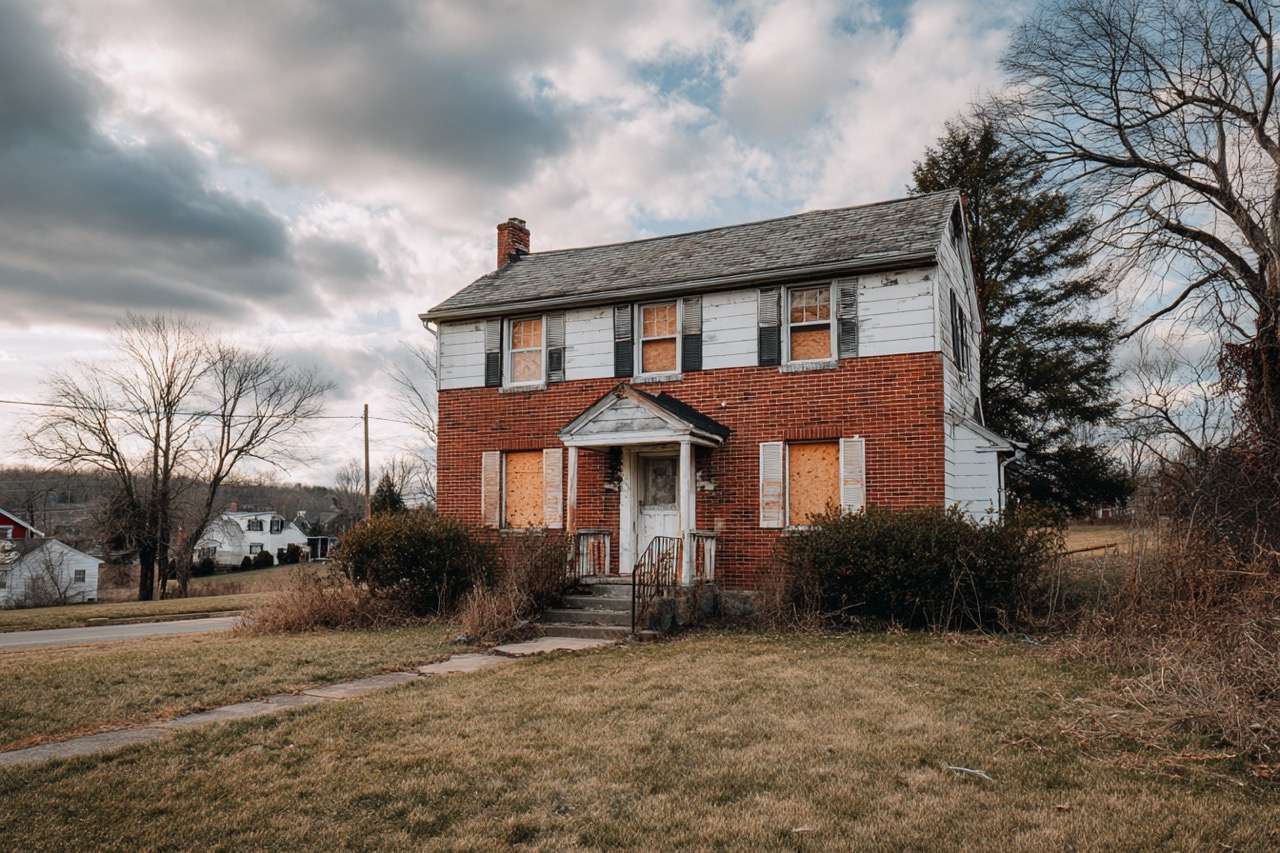 Abandoned house in Maryland subject to adverse possession claims