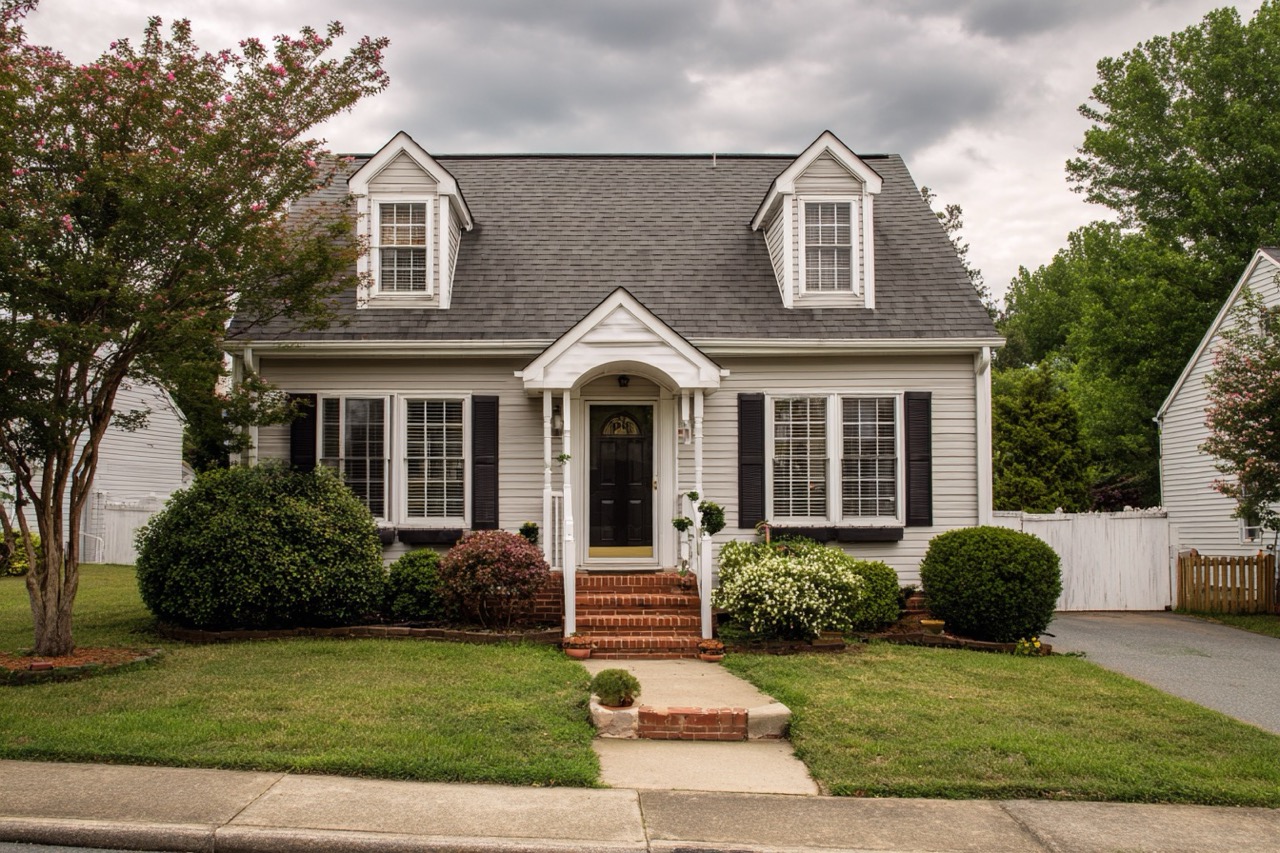 Ranch style home in Virginia during divorce property settlement process