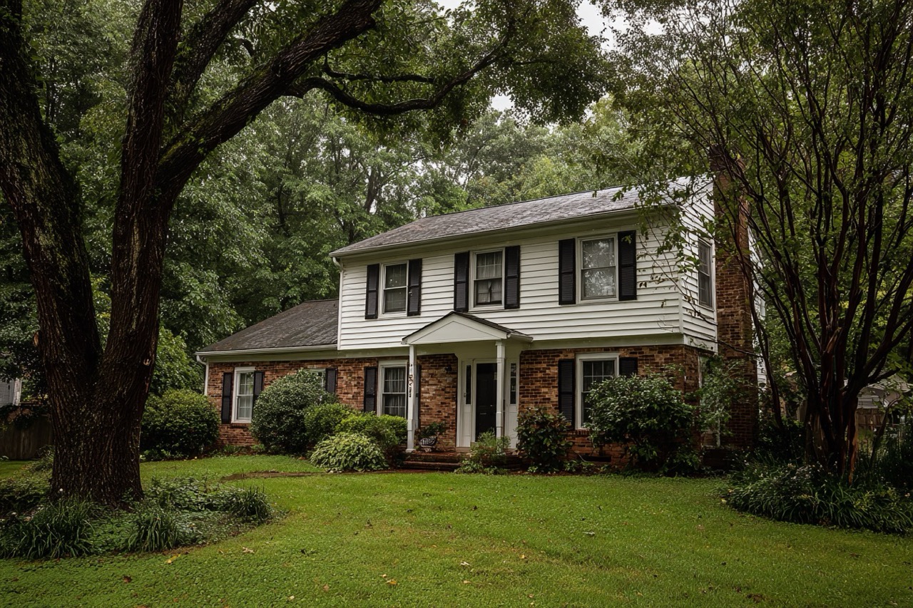 Inherited property for sale in Maryland showing traditional architecture