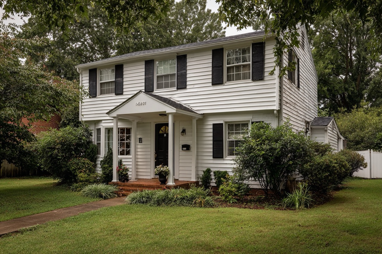 inherited property sale virginia colonial style house