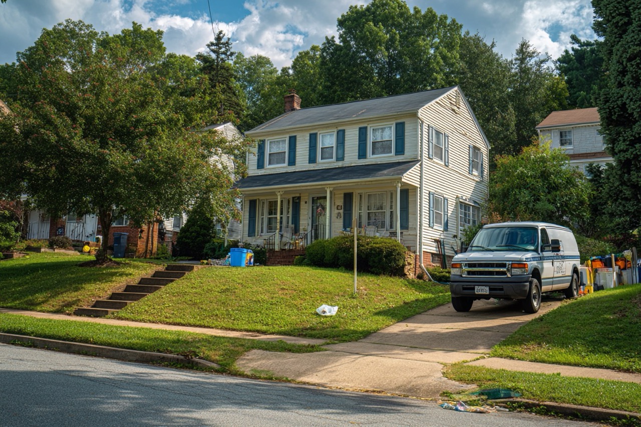 Maryland hoarder property cleanup and restoration process