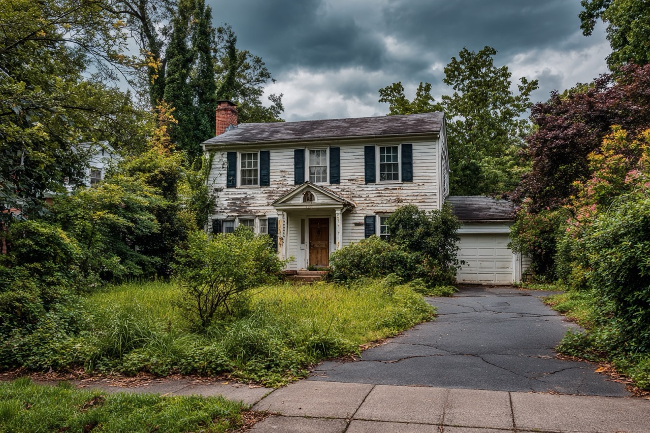 Maryland inherited house going through probate sale process