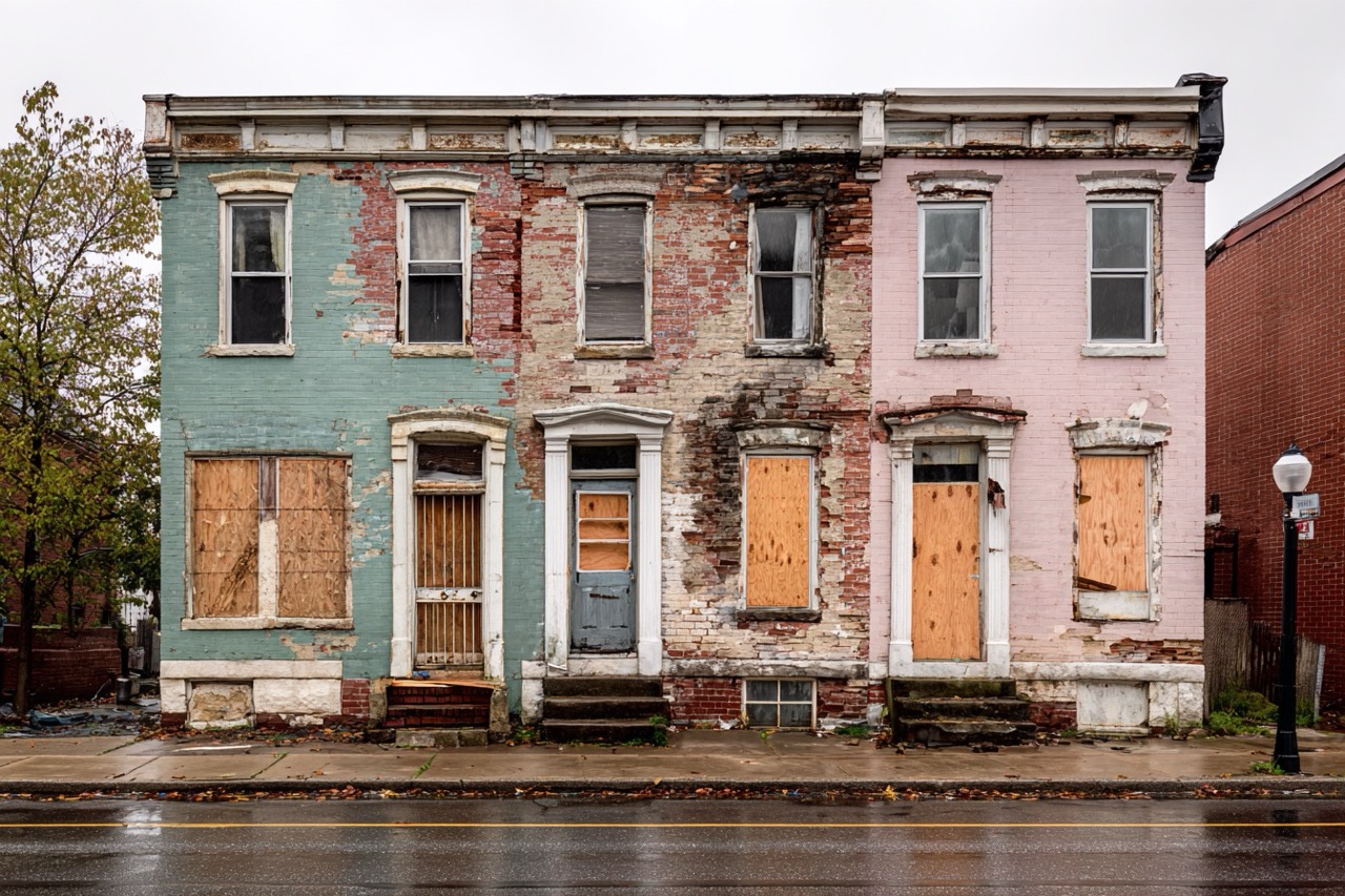 Real estate assessment of storm damaged Maryland property