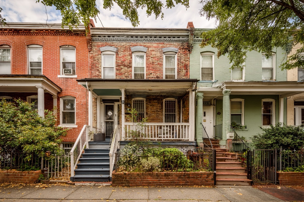 probate house sale washington dc row house