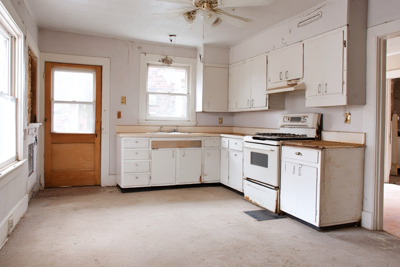 Virginia rental property needing maintenance and repairs before sale