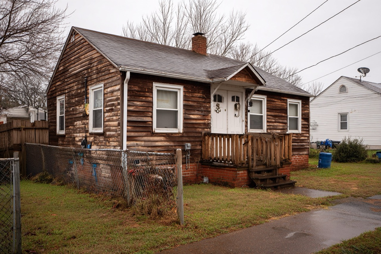 selling inherited property virginia older residential home