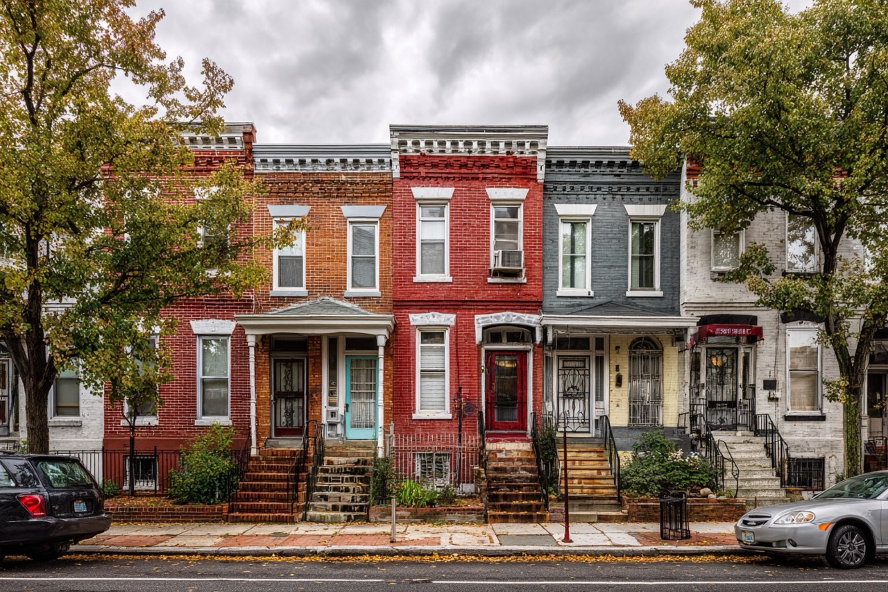 stop foreclosure washington dc rowhouse exterior