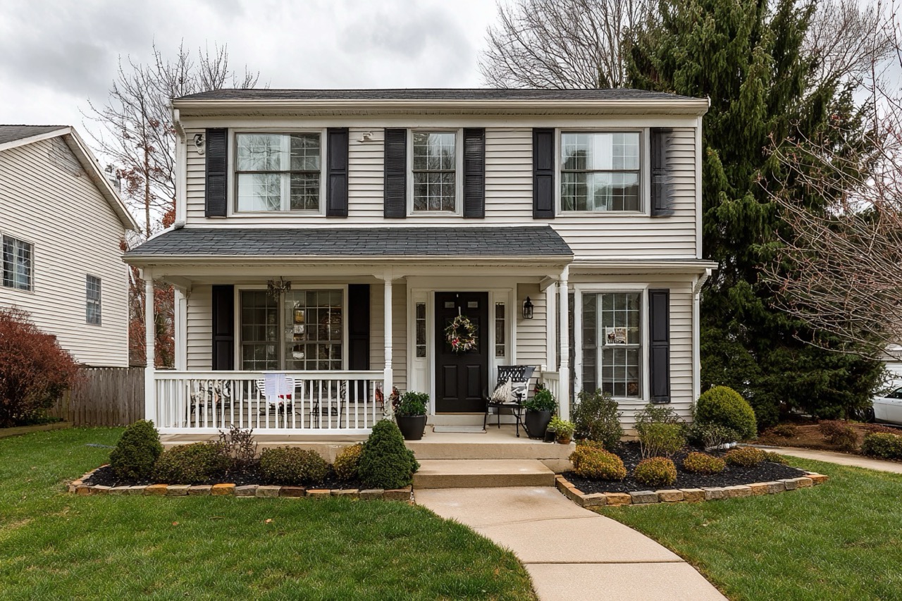 Maryland suburban home for sale with tax documents