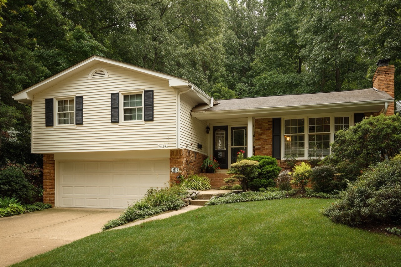 Cape Cod style home in Virginia during divorce sale process