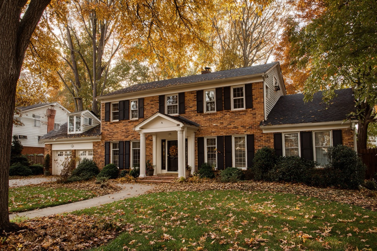 virginia inherited property traditional residential house
