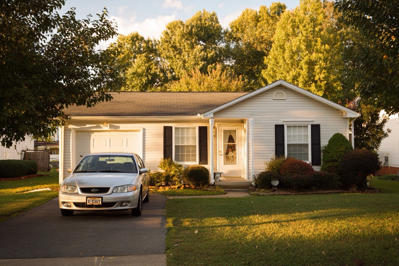 Virginia occupied rental sale property home exterior view