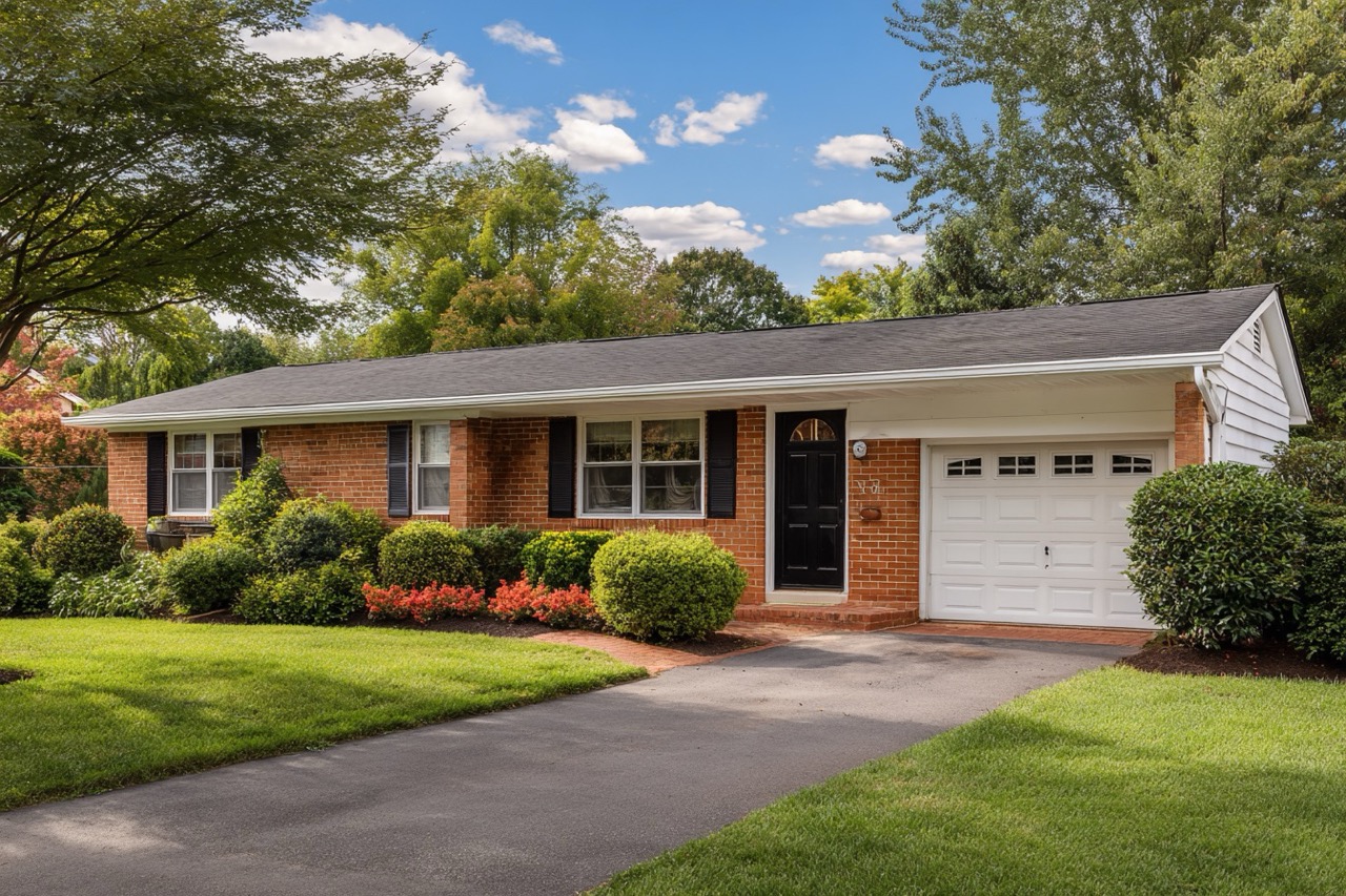 Single story ranch home in Virginia undergoing probate process