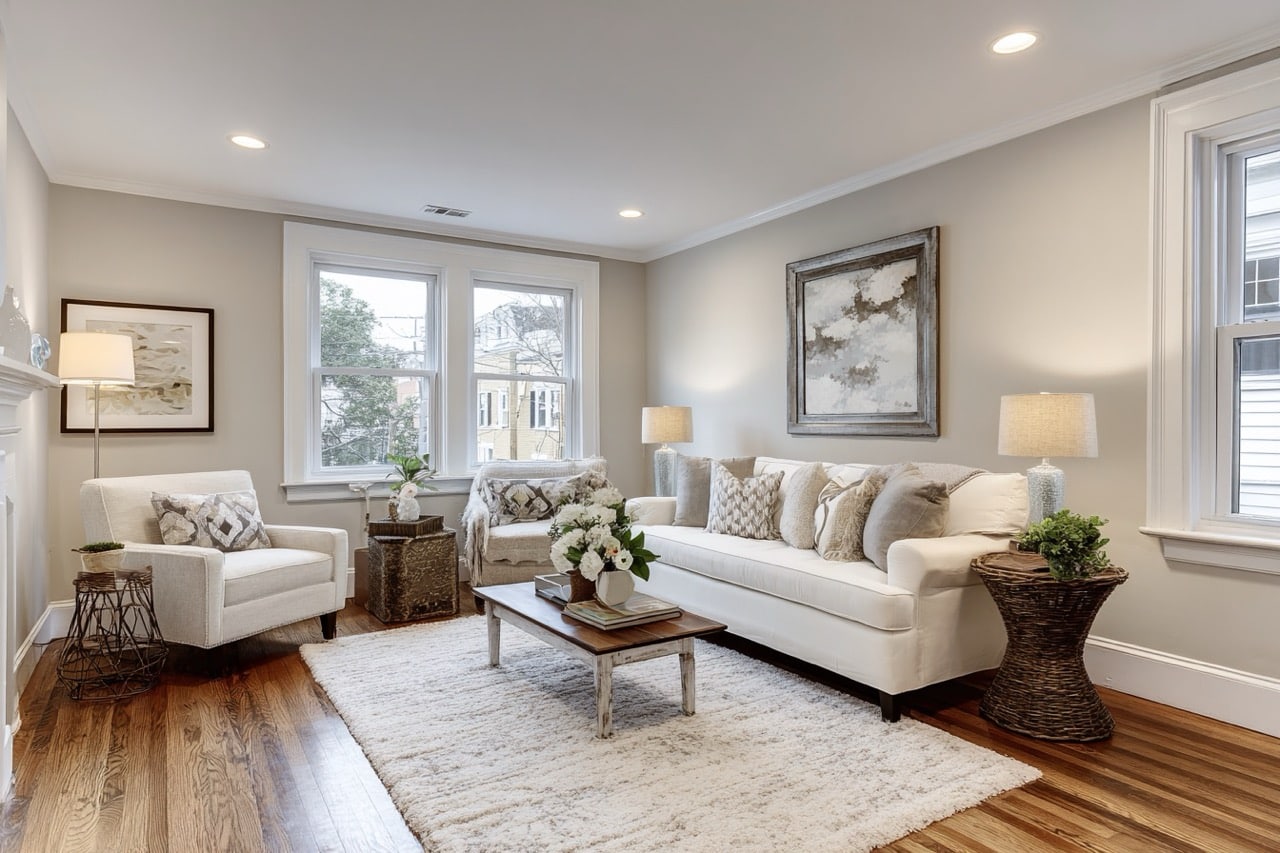 Professional real estate listing photos of Washington DC home interior